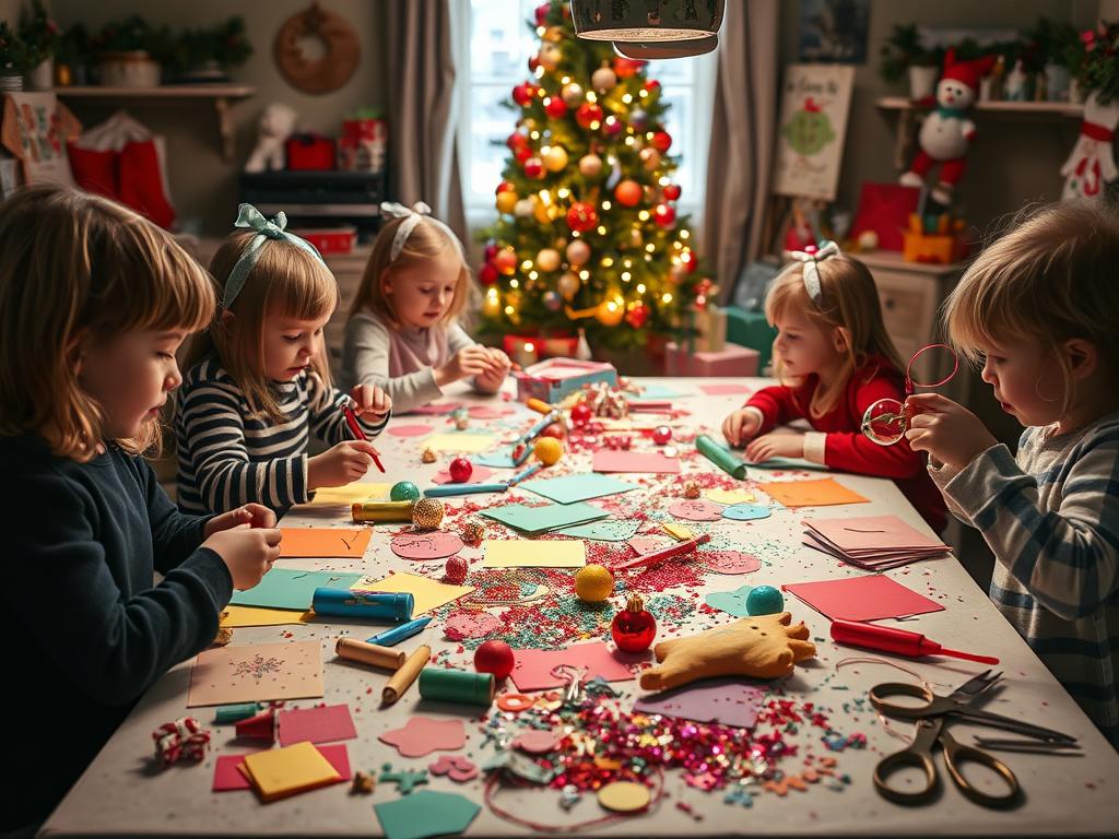 weihnachtsbasteln mit kindern